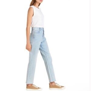 Veronica Beard Blake Classic Straight High Rise Jeans Wash
Glacier Blue size 27